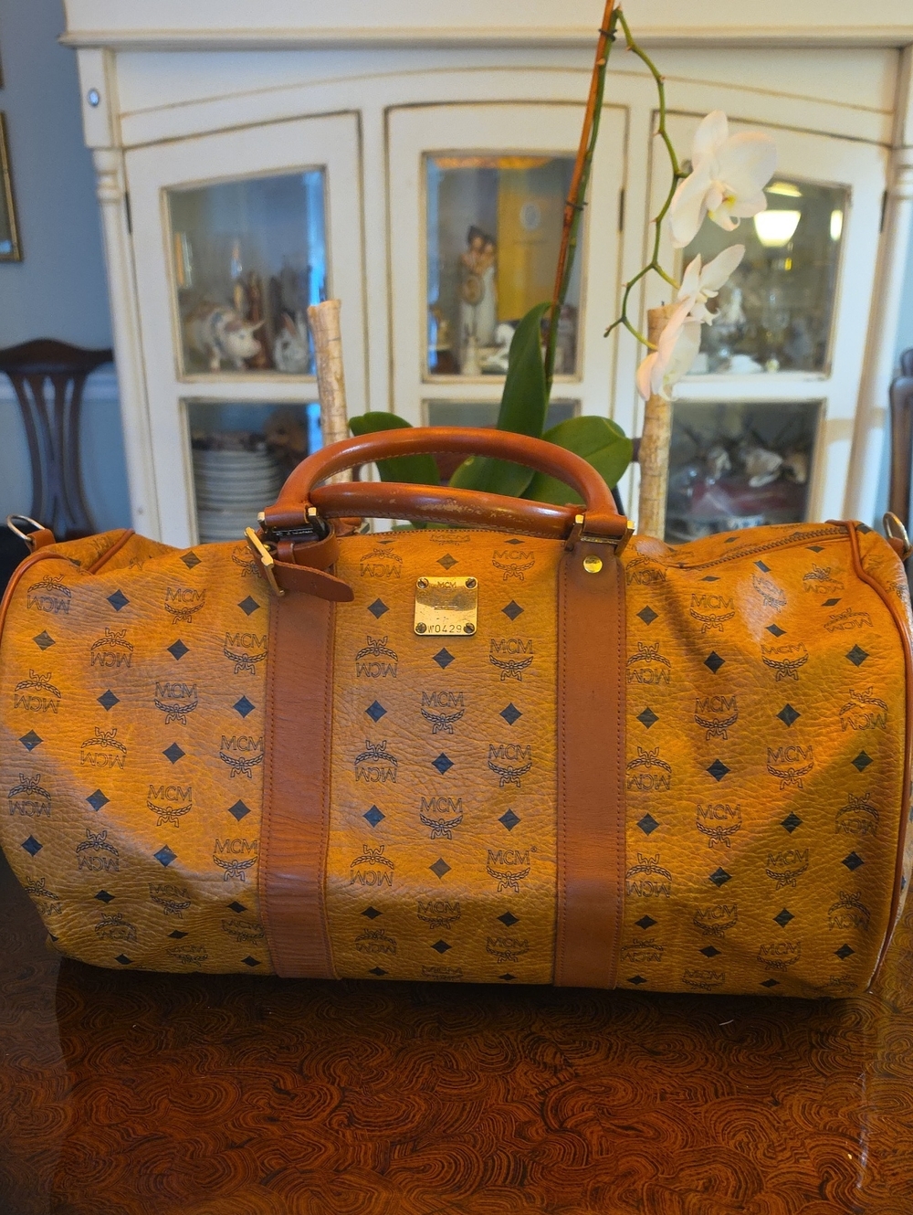 Vintage Rare MCM Monogram Duffle Bag Excellent Vintage Condition